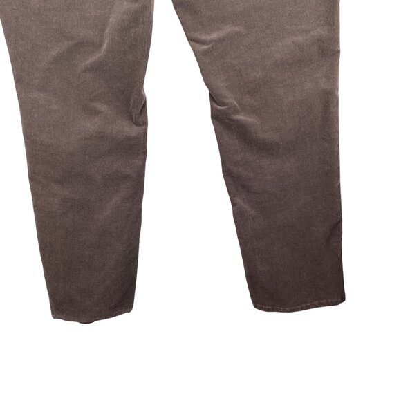 Talbots Womens Taupe Brown Corduroy Pants Size 16W Straight leg SImply Flatterin - Picture 8 of 10
